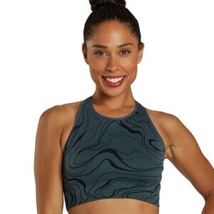 Spiritual Gangster High Neck Jacquard Bra🌀